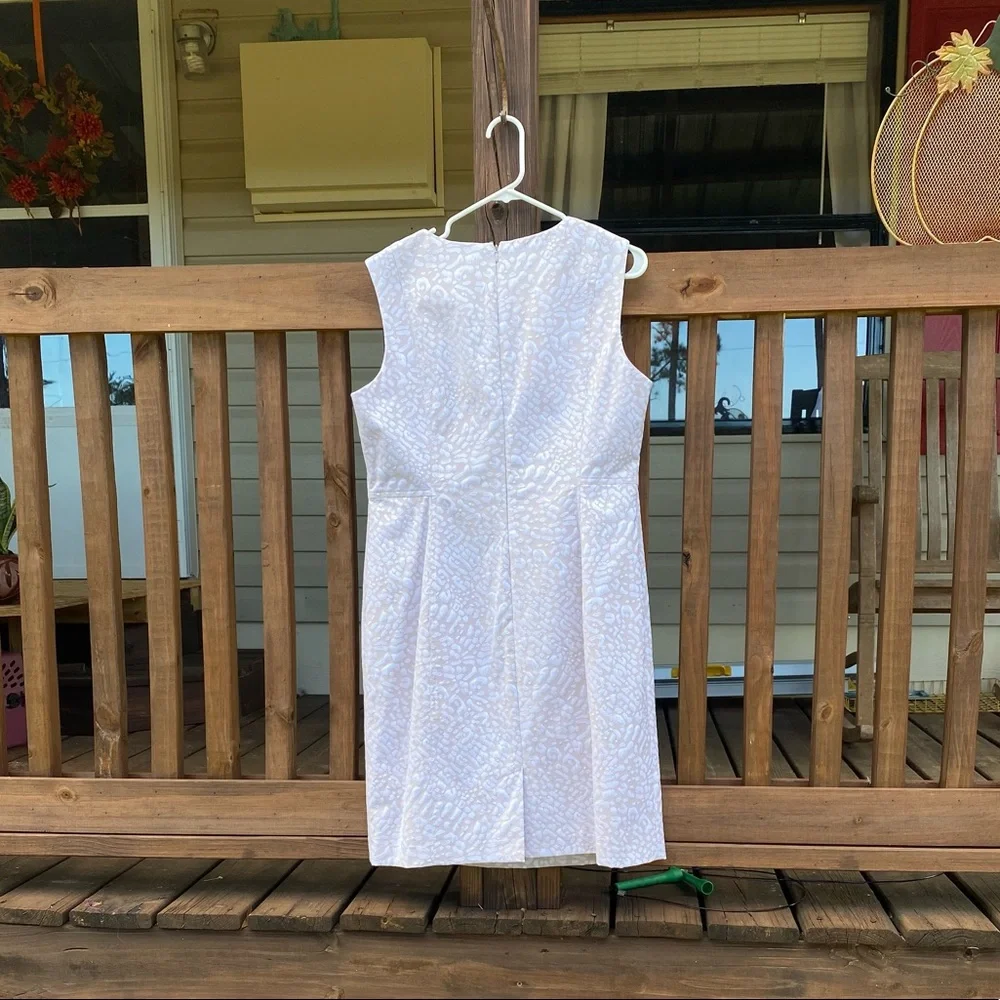 CALVIN KLEIN Leopard Print Sheath Dress - Picture 5 of 5